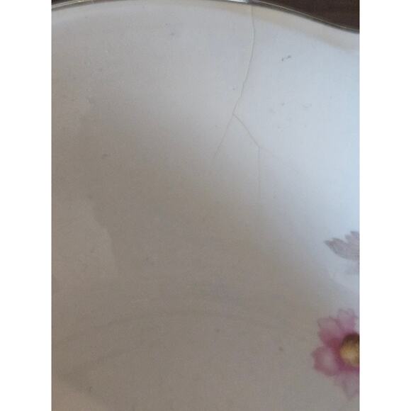 Vintage Homer Laughlin Virginia Rose Cereal Bowl A42 N8 - Picture 3 of 5